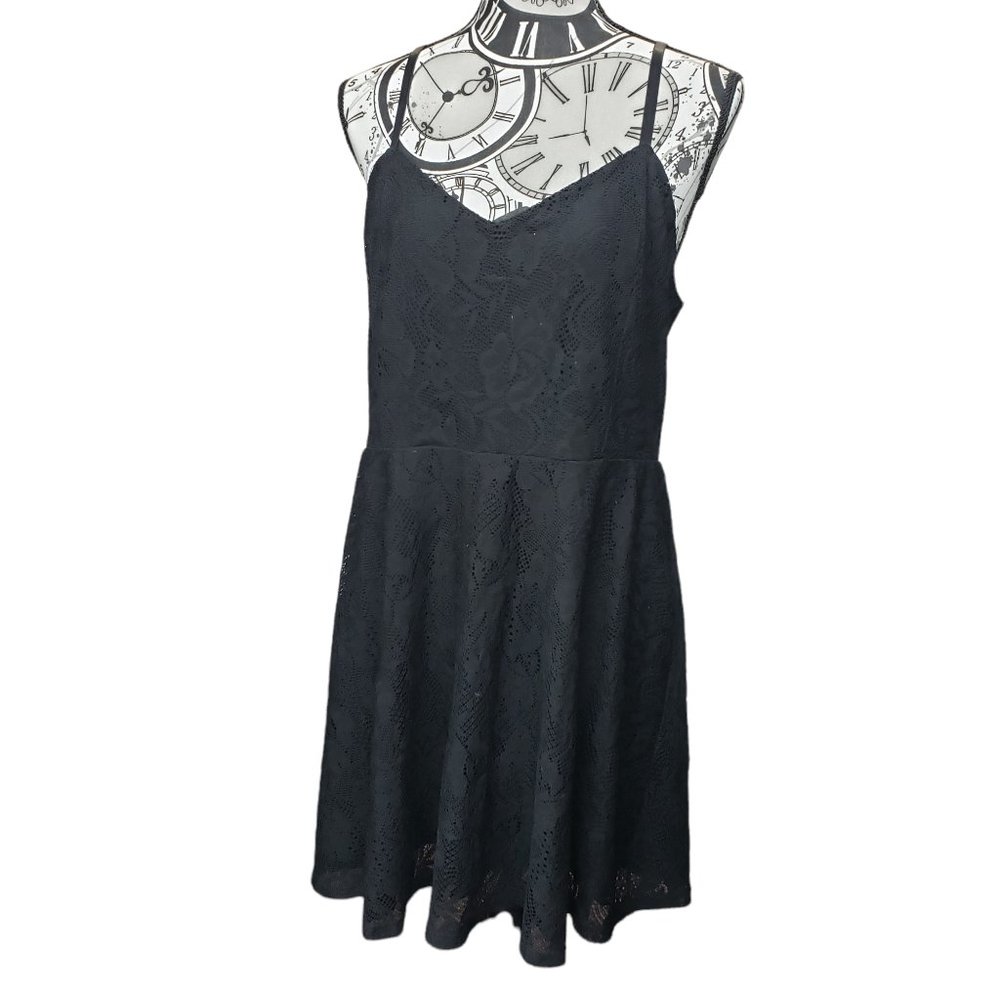 No Boundaries Junior size X-Large XL Black Dress - gently used
